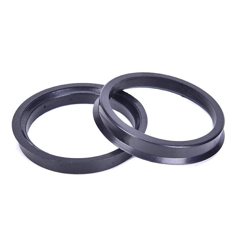 4Pcs 66.6-57.1mm Plastic Wheel Bore Center Collar Hub Centric Ring Oasis Select