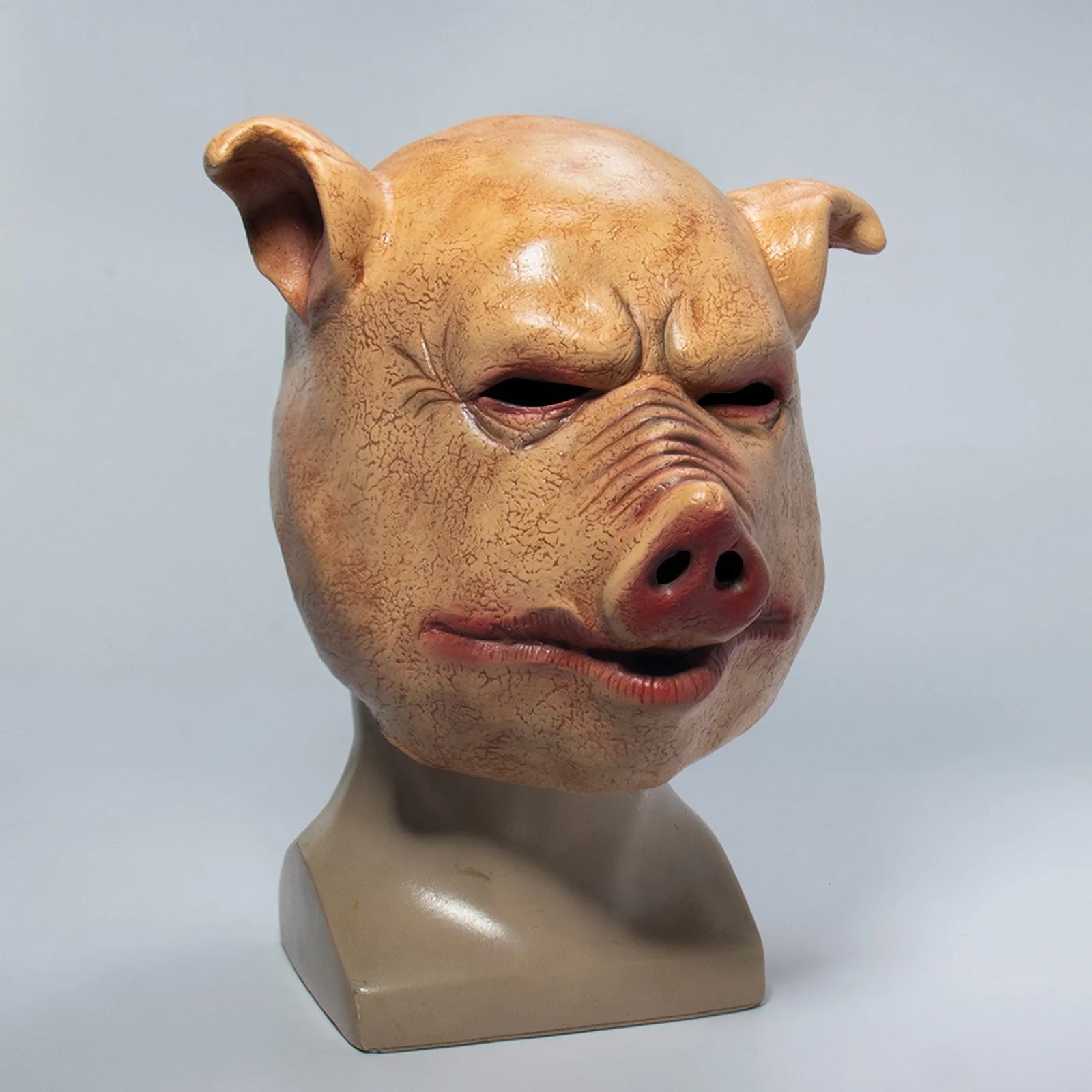 Halloween Scary Saw Pig Head Mask Cosplay Party Horrible Animal Masks Full Face Latex Mask Halloween Party Decoration Latex Prop Oasis Select