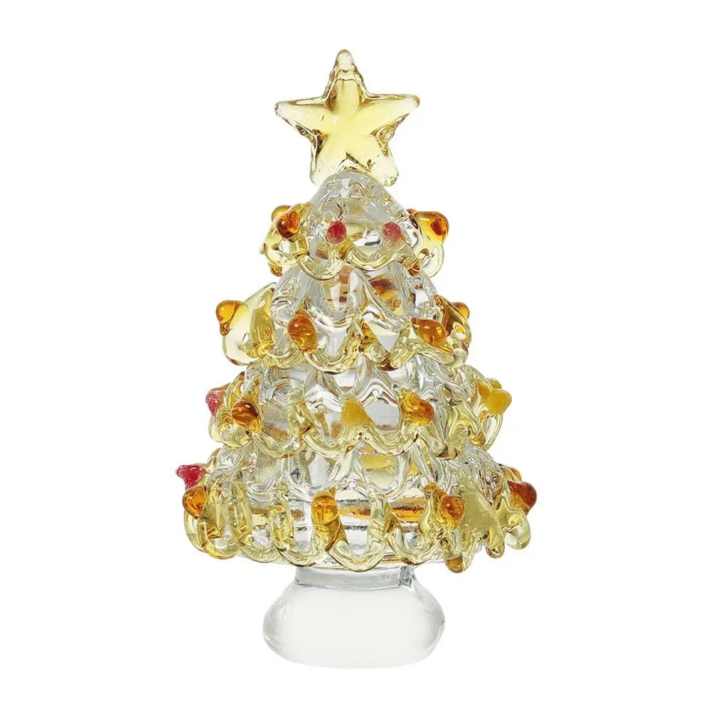 Crystal Star Christmas Tree Topper Ornament | Sparkling Resin