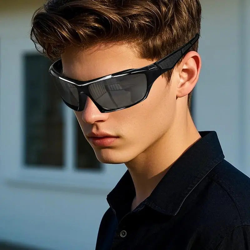 Polarized Sunglasses Men Comprehensive Protection Sun Glasses Comfortable Lightweight Frame Sport Eyeglasses for Driving Fishing Oasis Select