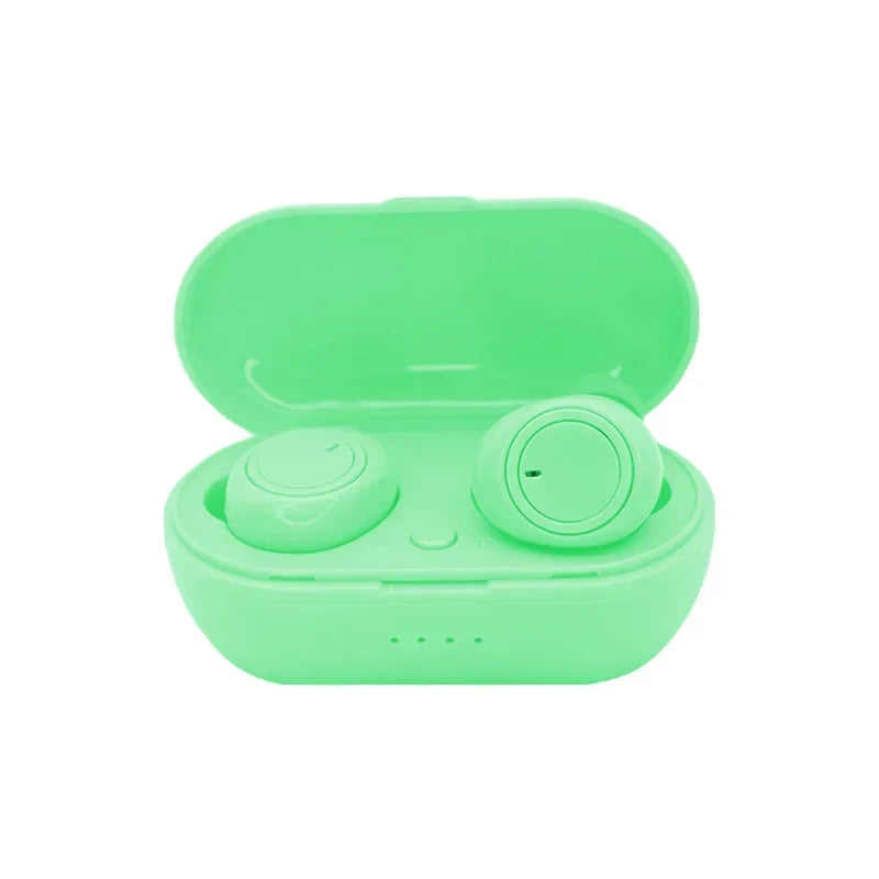 TWS 5.3 Bluetooth Headphones Wireless Earphones HIFI Stereo Headset Noise Reduction Sports Earbuds For all smartphones Oasis Select green