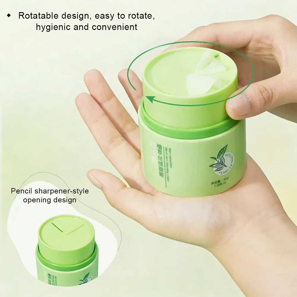 Plant Velvet Rotating Makeup Remover Cream 45g Gentle Non Irritating Deep Cleansing Eyes Lips Face Daily Skincare Oasis Select