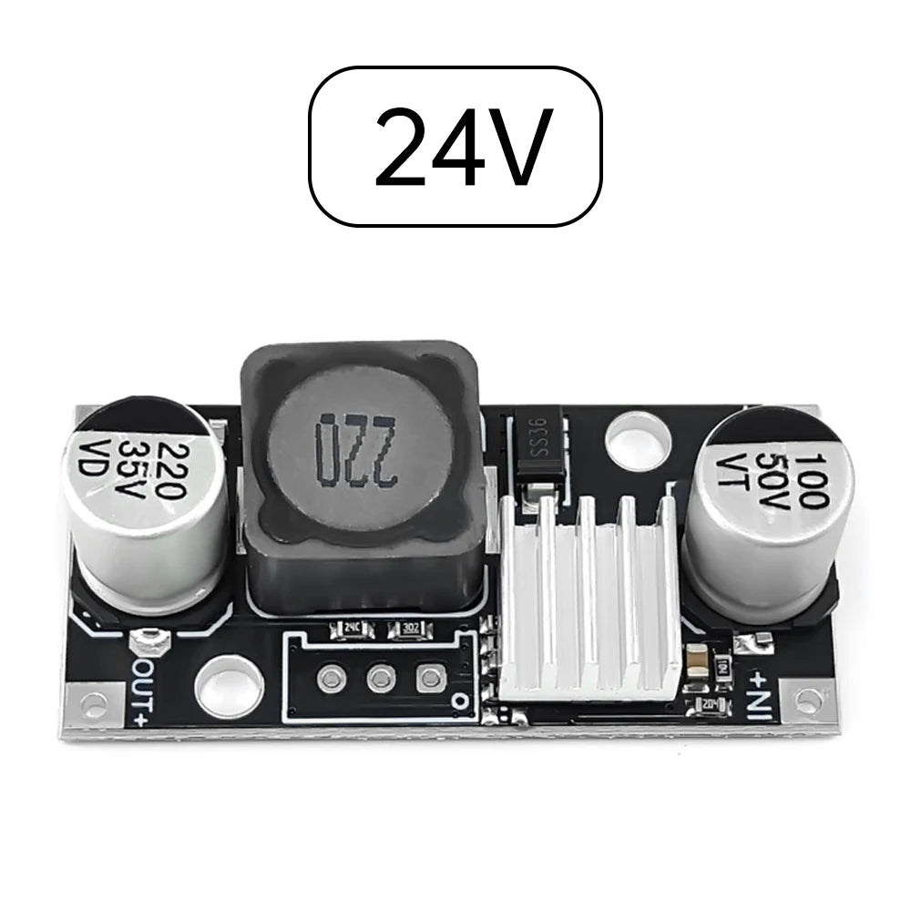 DC6-40V to 3.3V/5V/9V/12V/24V DC-DC Buck Converter Adjustable Step Down Power Supply Module Stabilized Power Supply Module 3A Oasis Select 24V