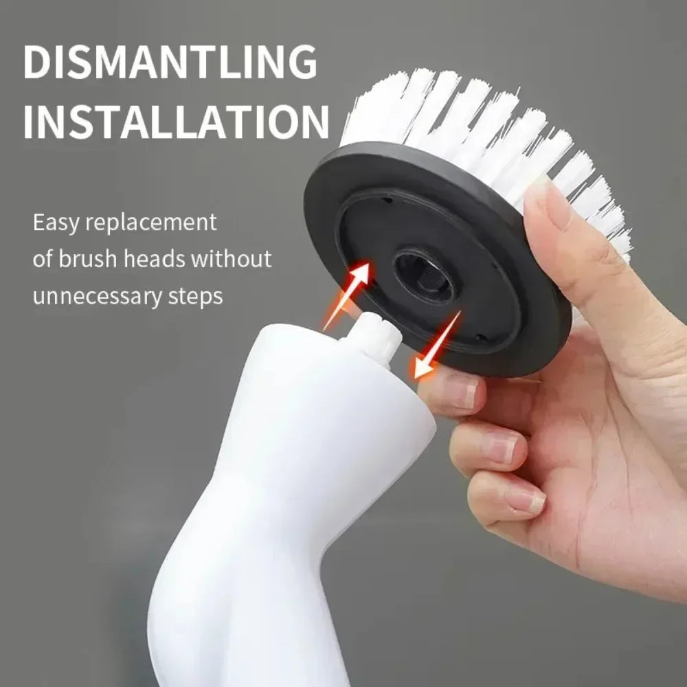 6-in-1 Cordless Electric Spin Scrubber – Kitchen & Bathroom Electric Spin Scrubber Oasis Select