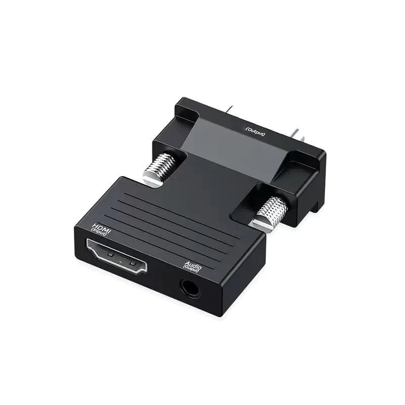 Seamless Audio and Video Connection with Compatible Female to VGA Compatible Male Converter and 3 5mm Audio Cable Oasis Select A