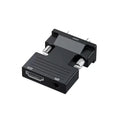 Seamless Audio and Video Connection with Compatible Female to VGA Compatible Male Converter and 3 5mm Audio Cable Oasis Select A