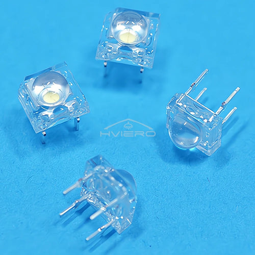 10-Pack 5mm F5 LED Bulbs – Multi-Color Dome Flux Diodes LED Diode Bulbs Oasis Select