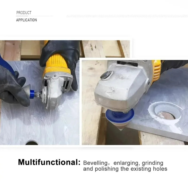 JUSTINLAU 1PC M14 Diamond Ceramic Tile Chamferer Trimmer Marble Concrete Hole Saw Masonry Drilling Drill Bit Diameter 35-75mm Oasis Select