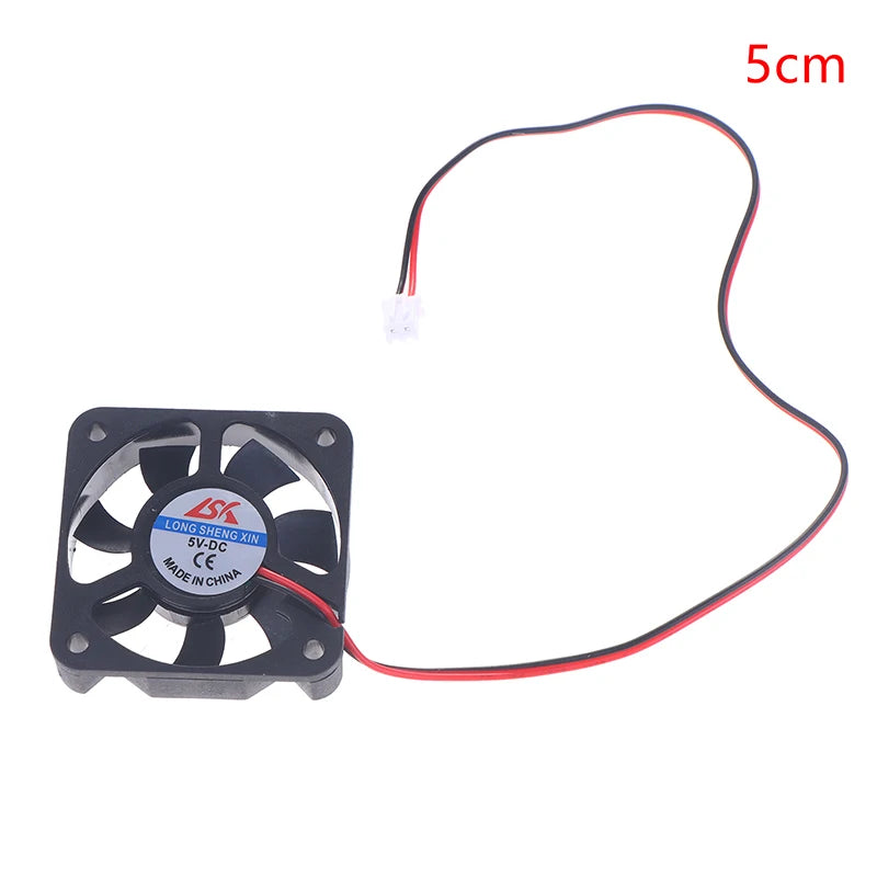5V/12V/24V Cooling Turbo Fan Brushless 3D Printer Parts 2Pin For Extruder DC Cooler Blower Part Black Plastic Fans Oasis Select 5V 5CM