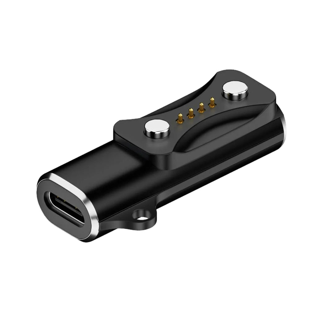 USB-C Magnetic Charger Adapter for Polar Pacer, Ignite 3 & Vantage Smartwatch Charger Adapter Oasis Select black