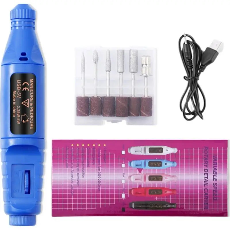 Electric Nail Drill – Rechargeable File for Acrylic & Gel Nails Electric Nail Drill Oasis Select C