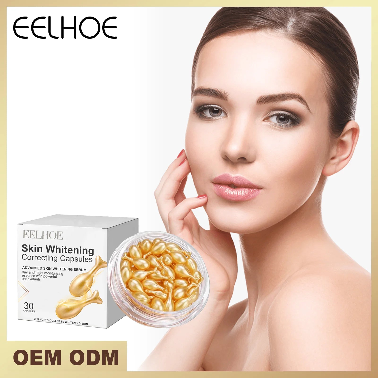 Vitamin E Brightening Serum Capsules – Dark Spot Corrector