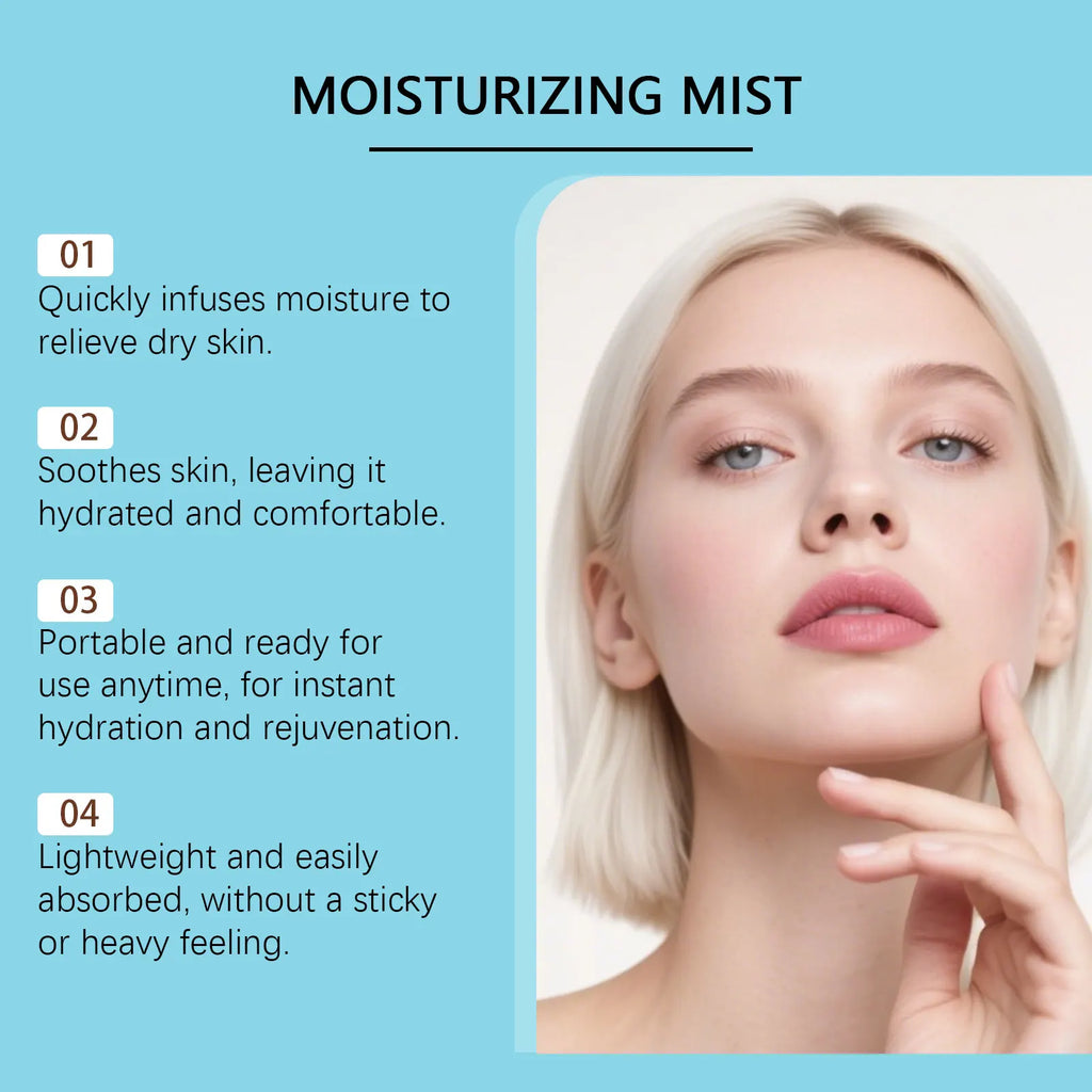 Hyaluronic Acid Hydrating Face Mist Oil Control Minimizes Pores Tightens Skin Soothes Lifting Brightening Refreshing Toner Spray Oasis Select