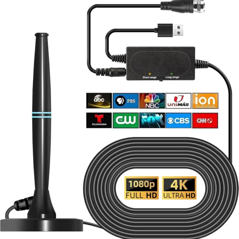 DTMB HDTV Antenna High-Gain Amplifier Indoor Outdoor DVB-T2 High-Definition Terrestrial Wave Wholesale Manufacturer Oasis Select