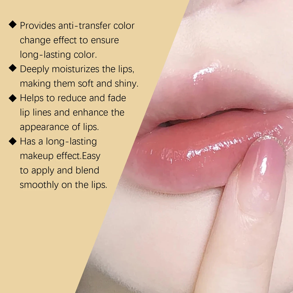 Jaysuing pH Color Changing Lip Balm – Shimmer & Gold Foil pH Reactive Lip Balm Oasis Select