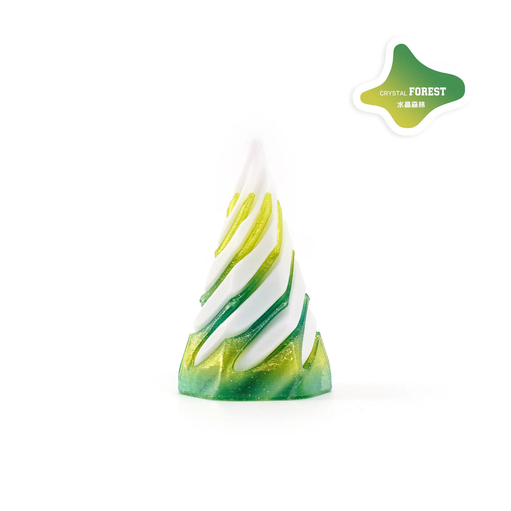 3D Printed Helix Screw Rotating Toys Stress Reducing Tool Pyramid