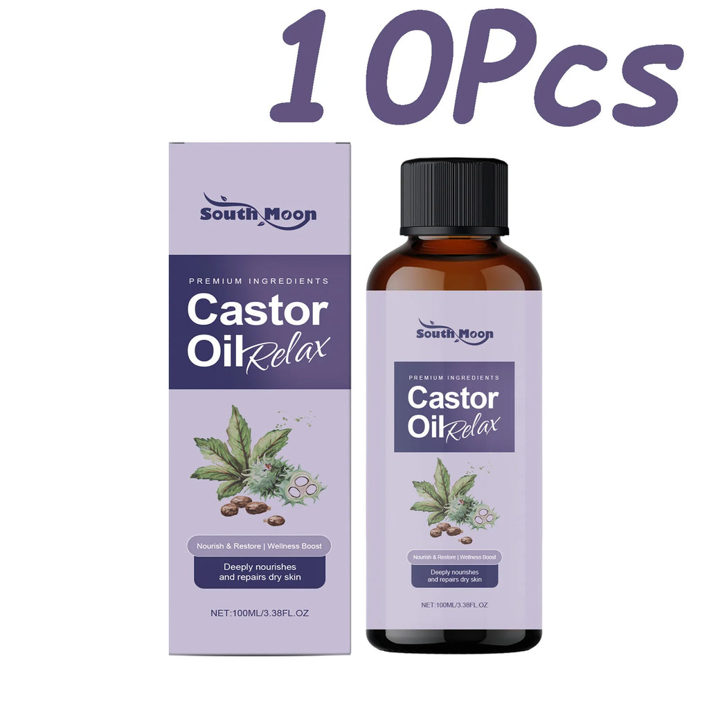 South Moon Castor Body Massage Oil – Nourishing & Firming 100ml Body Massage Oil Oasis Select 10Pcs 100ml