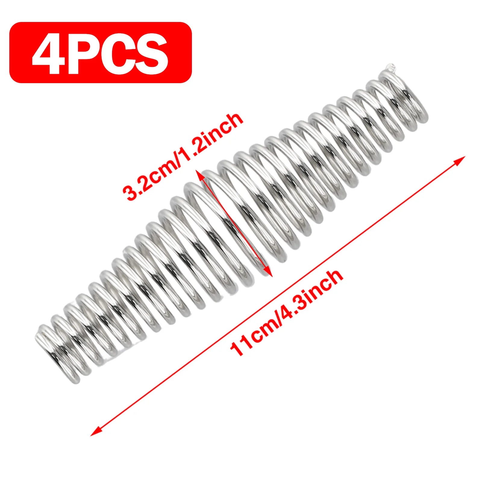 Stove Door Handles Spring Handle Furnace Grill Replacement Springs Wood Stove Chrome-plated Accessories Brand New Oasis Select