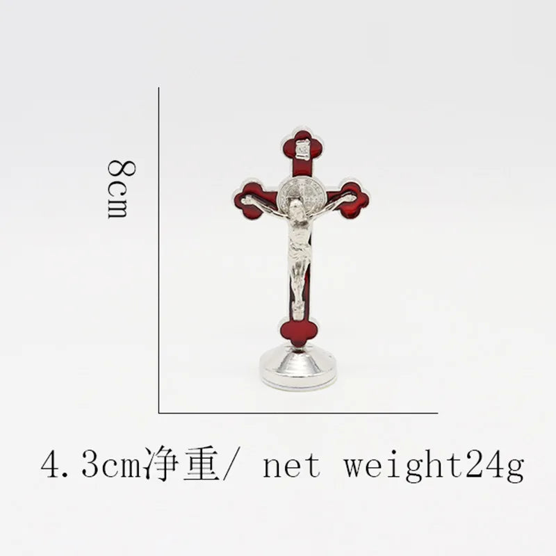 Home and Office Desktop Metal Decorations, Car Carvings, Creative Handicrafts, Ornaments and Ornaments Oasis Select Red shown in picture