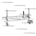 24-Inch Open Frame Stainless Steel Chainsaw Bar Frame