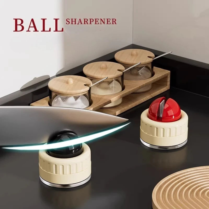 Portable Knife Sharpener Household Suction Cup Knife Sharpener Quick Sharpening Stone Professional Tools for Kitchen Gadgets Oasis Select