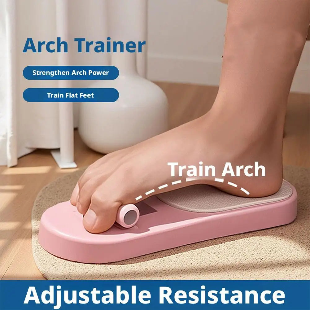 Portable Foot Arch Trainer for Home and Gym, Adjustable Flat Foot Corrector,Plantar Fasciitis Relief- Arch Support Strengthener Oasis Select
