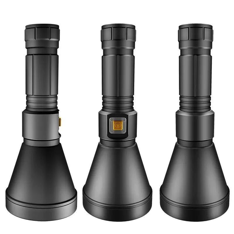 Professional Diving Flashlight IPX8 Waterproof Submersible LED Flashlight Underwater Torch for Scuba Diving, Snorkeling Fishing Oasis Select