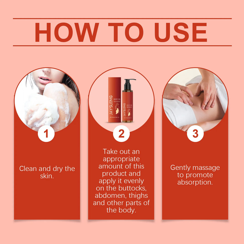 Body Firming Massage Oil Deeply Moisturizing Dry Skin Tightening Chest Thighs Smoothing Body Massage Oil Daily Skin Care Oasis Select