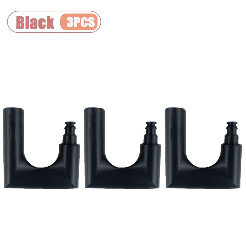 1-20PCS 3D Printed Hose Filling Hook for Garden Pool Watering Tube Hanger Stand for Bucket Fill Yard Gardening Hose Holder Oasis Select Black-3PCS
