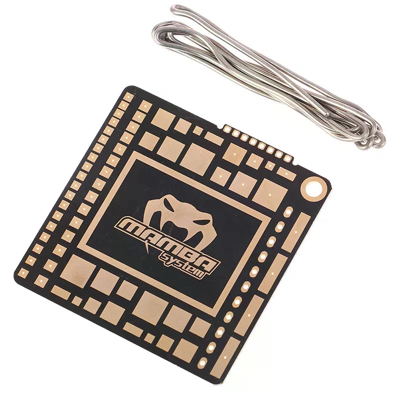High Quality DIATONE MAMBA Soldering Practice Board 49X49X1.6mm for FPV Beginner New Pilots Improving Soldering Level DIY Parts Oasis Select