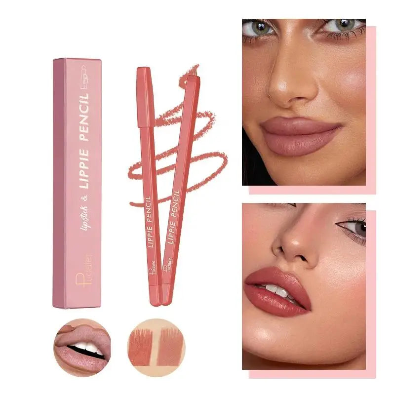 Velvet Matte Lip Liner – 12 Shades, Waterproof & Long Lasting