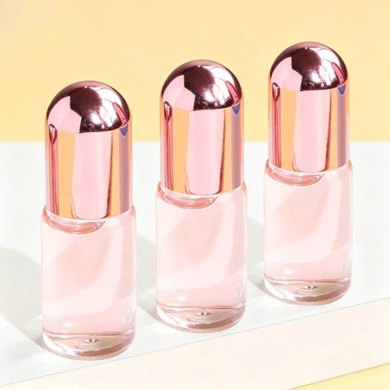 3Pcs 1ml 2ml 3ml Mini Roller Ball Perfume Bottle Portable Refillable Travel Essential Oil Container Cosmetic Containers Oasis Select