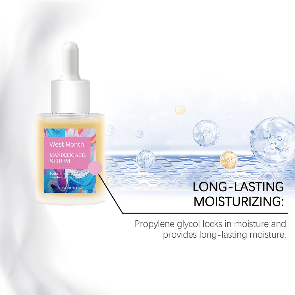 West Month Mandelic Acid Face Serum – Exfoliate & Glow 1 OZ Facial Serum Oasis Select