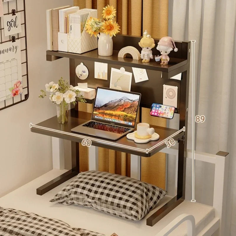 Household GoodsComputer Desk Dormitory Bed Table Folding Desk Upper And Lower Bunk Can Store Fixed E-sports Table Oasis Select