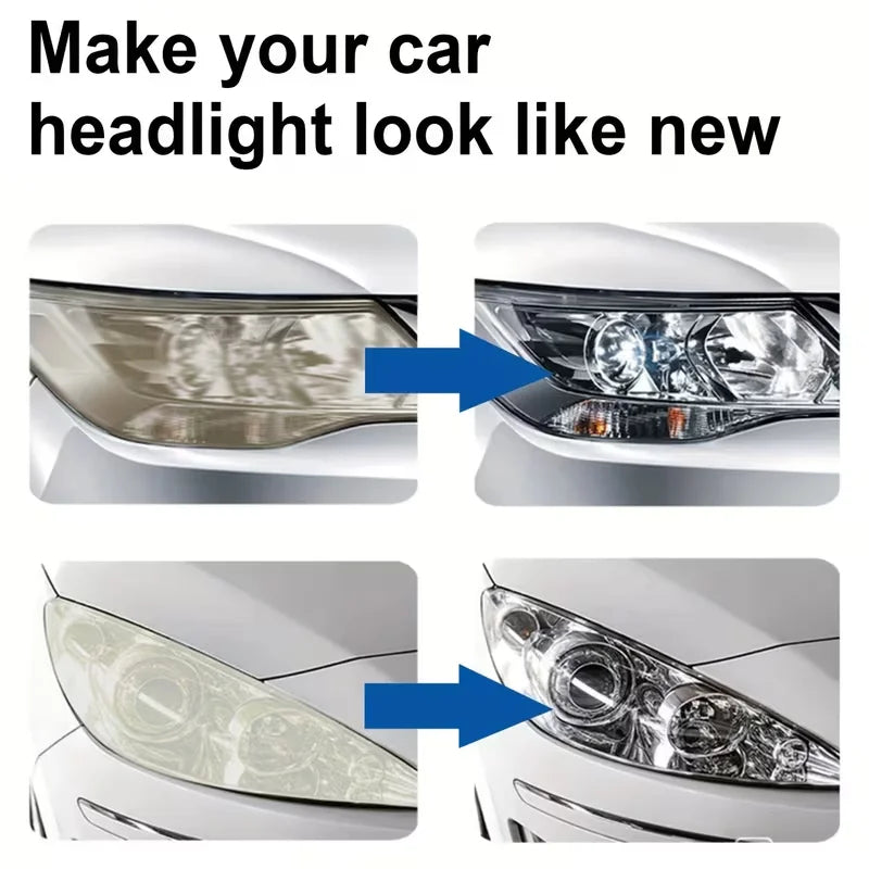 Car Headlight Restoration Polishing Kit & Cleaning Paste Headlight Restoration Kit Oasis Select