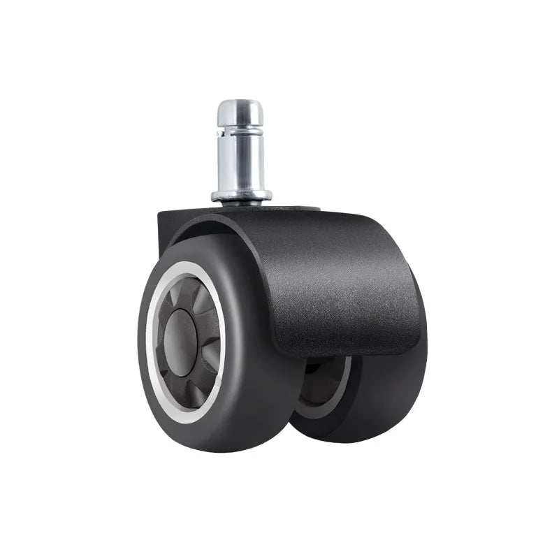 5/1PCS Chair Wheel Caster Replacement Soft Mute Desk Caster Wheels for Work Chair Heavy Duty Safe Rolling Office Chair Wheels Oasis Select 5 pcs A 2 inch