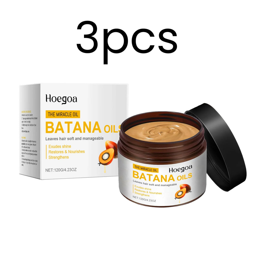Hoegoa Batana Oil Hair Mask – Deep Nourishment & Anti-Frizz Deep Conditioning Hair Mask Oasis Select 3pcs