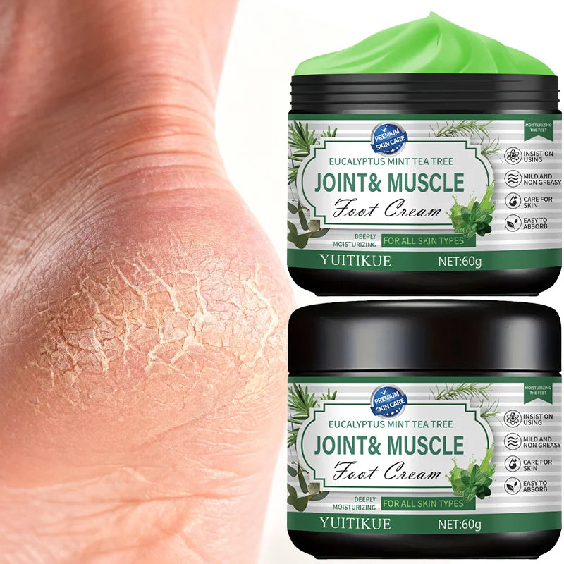 Eucalyptus Mint Tea Tree Foot Cream 60g | Deep Moisture
