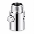 Quick Pause One-Button Shower Head Control Switch Water Flow Stop Valve Bathroom Accessory Shower Head Controller Oasis Select Default Title