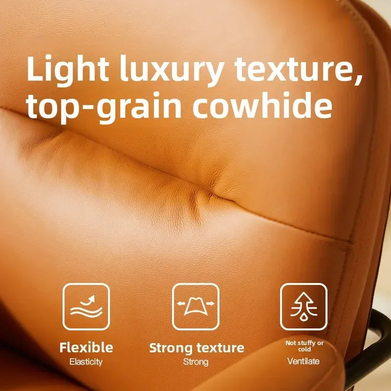 Computer Chair Office Chair Study Chair Leather Swivel Chair Book Desk Chair Bedroom Study Chair Oasis Select