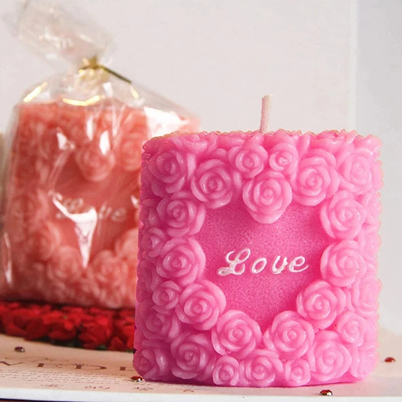 Silicon Mold Silicone Material Soap Mold Silicon Molds 3D Rose Silicone Molds For Soap Crafting Wedding Decoration Candle Making Oasis Select