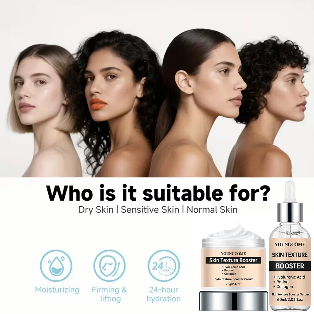 YOUNGCOME 2-Piece Face Cream & Essence Set | Hyaluronic Acid Face Cream & Essence Set Oasis Select