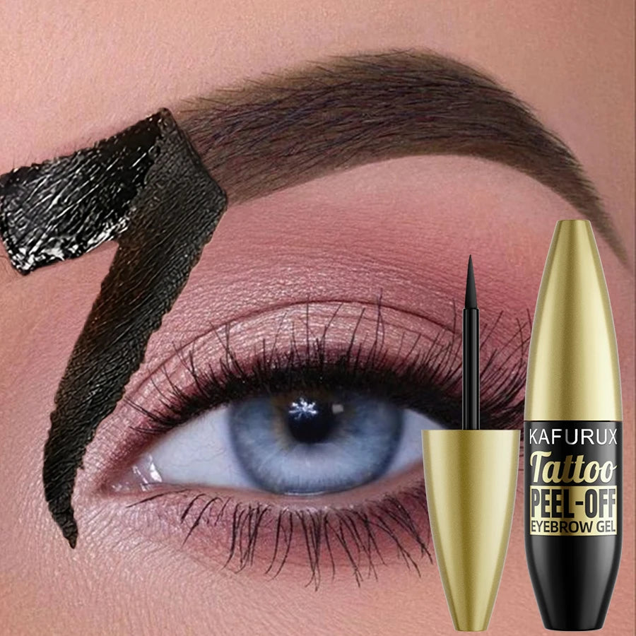 KAFURUX Peel-Off Eyebrow Gel Tint | Waterproof Semi-Permanent Brow