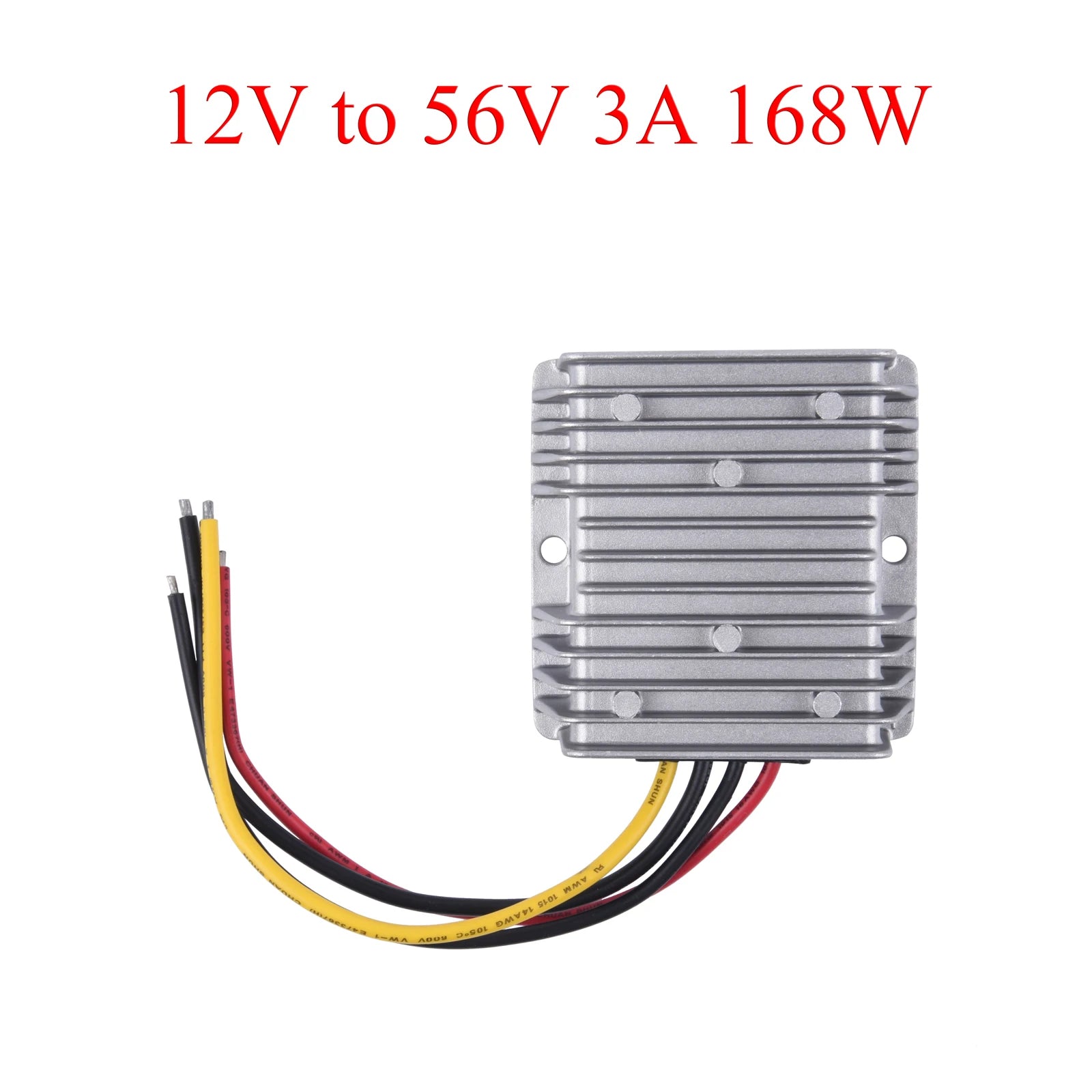Auto Boost Regulator Step-Up Voltage Power Supply Module For Car Power Converter12V/24V to 56V 3A 5A 168W/280W DC Oasis Select 3A 12V 56V