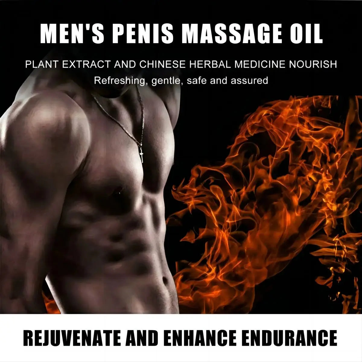 Men Enlarging Essential Oil Endurance Long-lasting Delay Growth Strong Energize Enhance Massage Strengthen Strength Oasis Select