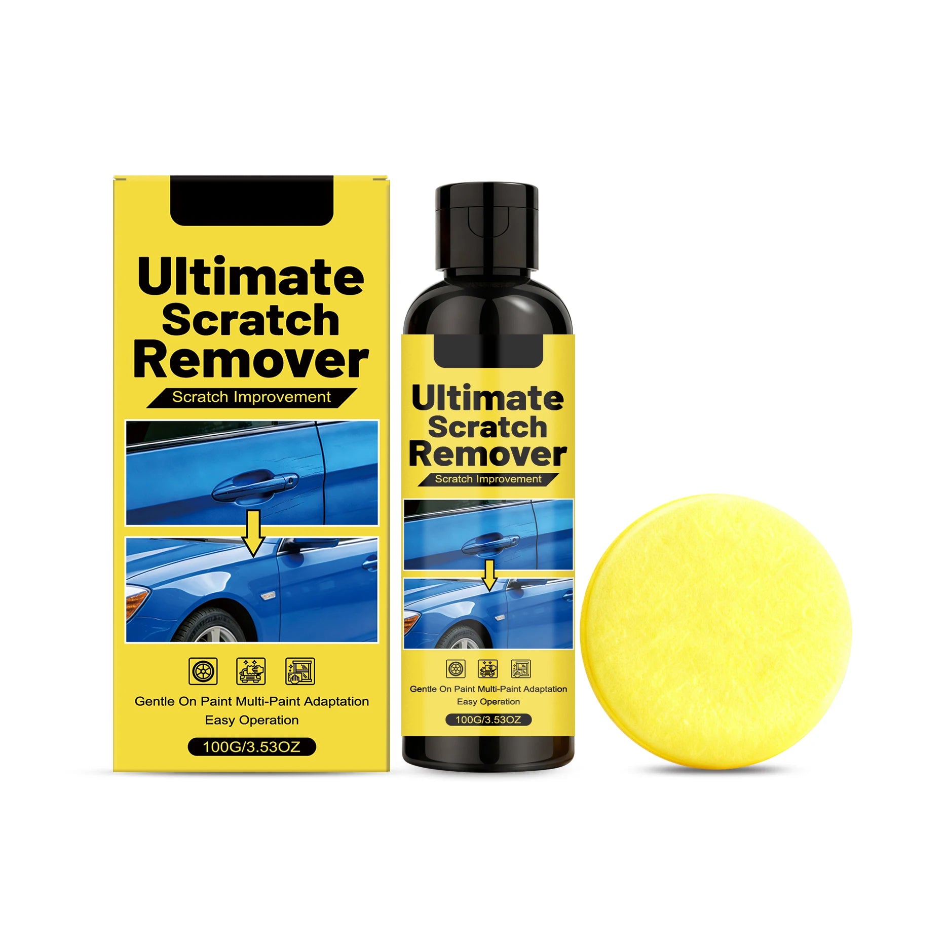 Car Scratch Remover Polish Kit – Swirl & Scuff Restorer Car Polish Kit Oasis Select A 100g boxed