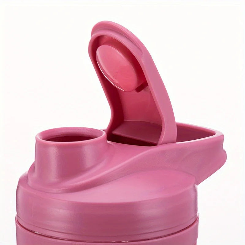 Shake Water Cup, Fitness Sports Water Cup, Portable Large Capacity Plastic Protein Powder Shake Blender Cup Oasis Select