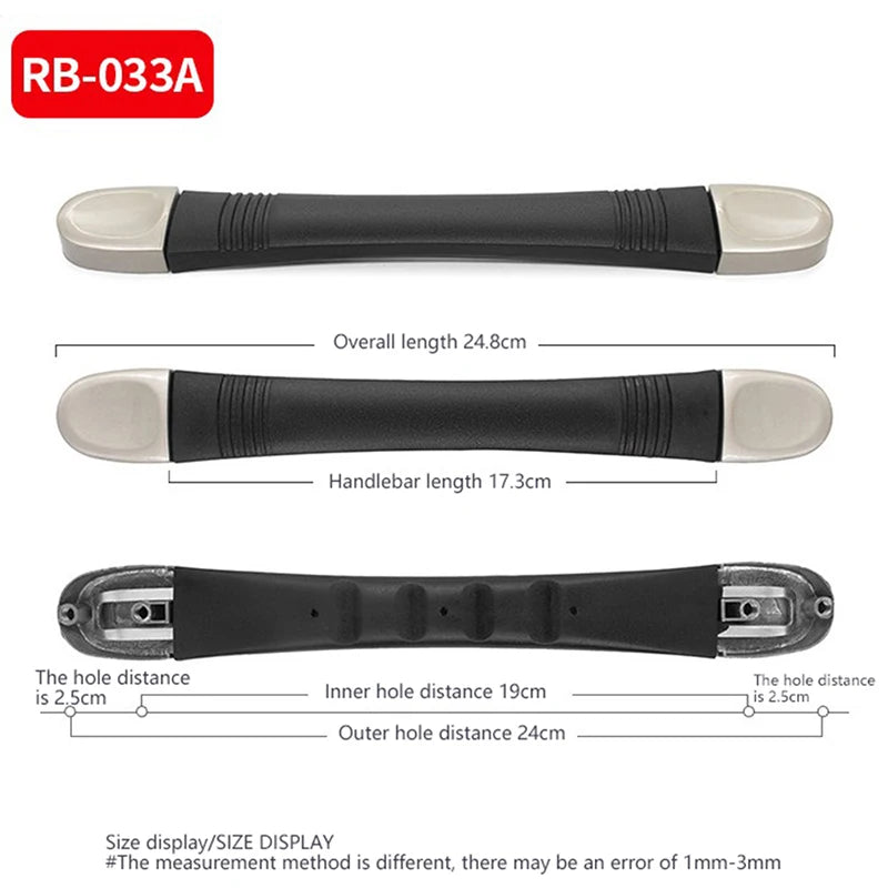 1pcs Flexible Strap Handle Grip Handle Travel Suitcase Luggage Case Handle Strap Carrying Handle Grip Strap Spare Box Bag Parts Oasis Select RB033A