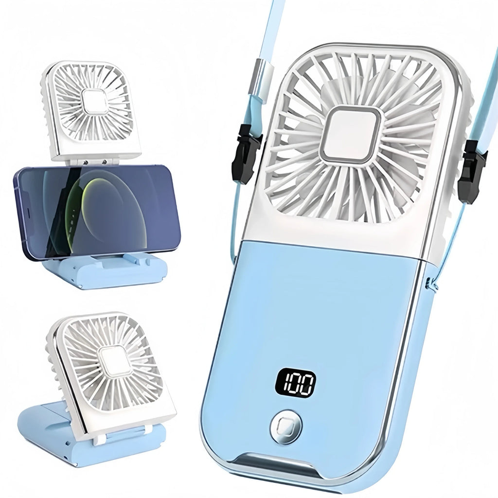 URGGU F30 Pro Portable Handheld Fan – USB Rechargeable, 4 Speed