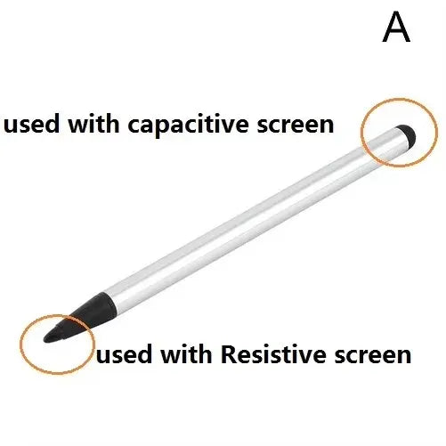 1/2/3pcs Universal Tablet Pen Phone Capacitive/Resistive Stylus Pen For IPhone Ipad Android All Touch Screens Rubber Stylus Pens Oasis Select 1pcs White